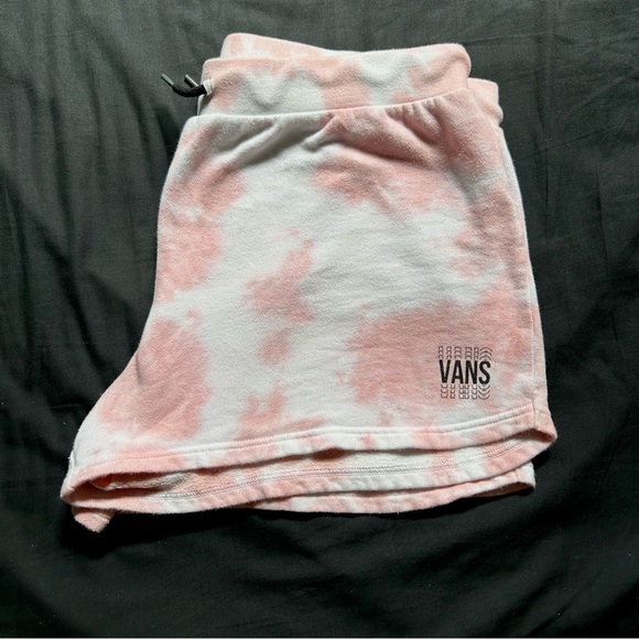 Vans Pink Tie Dye Shorts - Picture 3 of 7